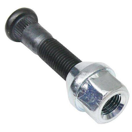 Polleysport. Car Set of 16 Extended Wheel Studs and Nuts for Enduroka